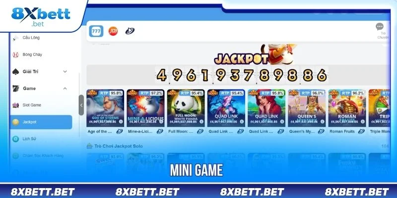 8XBET LINK - CHƠI 8XBET 12 Mini game phù hợp với người chơi muốn trải nghiệm nhanh